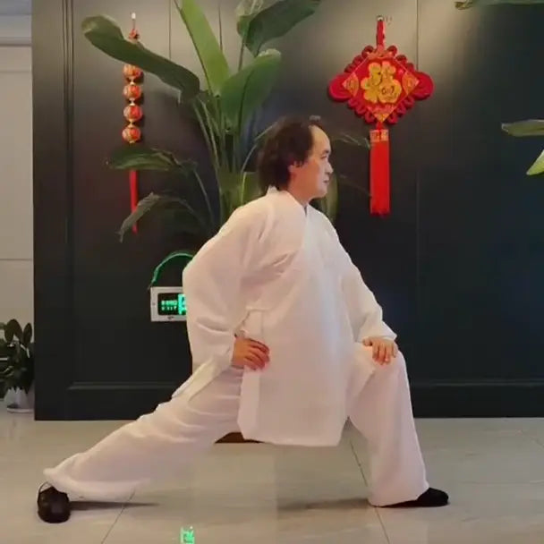 A Tai Chi master demonstrating the flow of internal energy