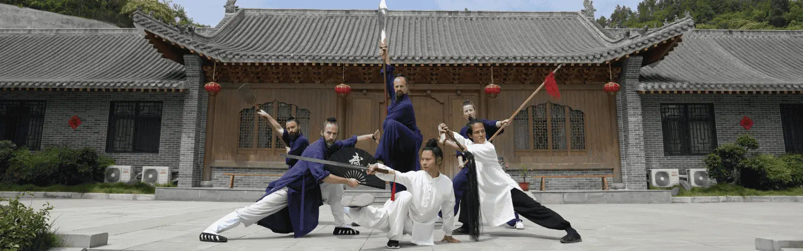 Tai Chi Spirit team photo: Tai Chi teacher and students practicing together
